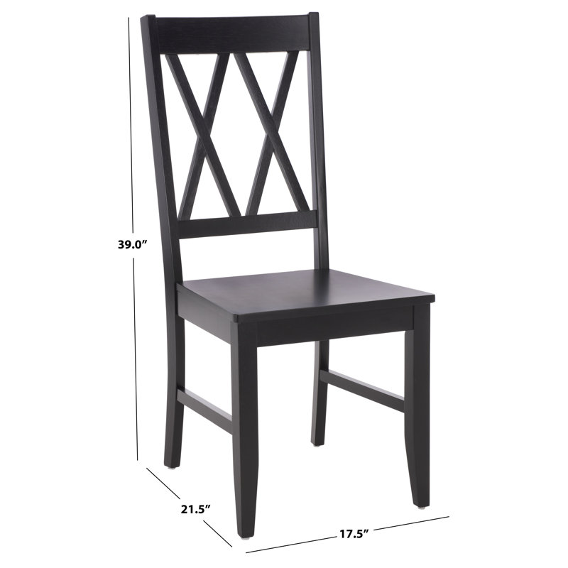 August Grove® Yelena Double X-Back Side Chair | Birch Lane